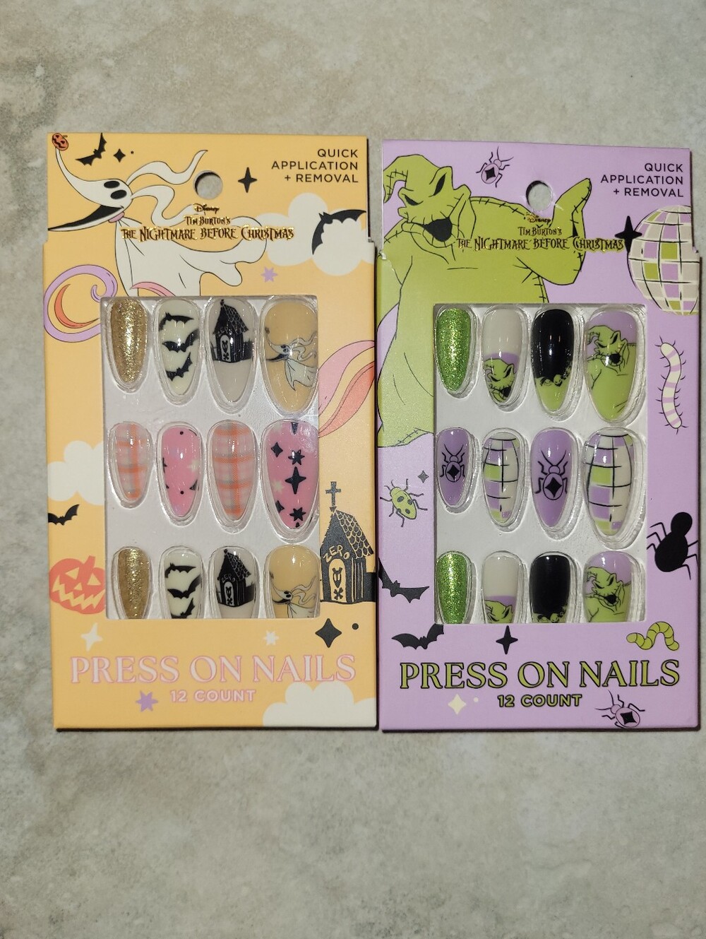 The Nightmare Before Christmas Nails